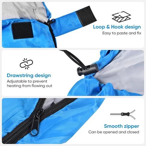 OBTANIM Sleeping Bags Portable Waterproof Camping Sleeping Bag for Adults Kids 4 Seasons Cold Weather or Warm Backpacking Hiking Travel Indoor Outdoor Use in Saudi Arabia