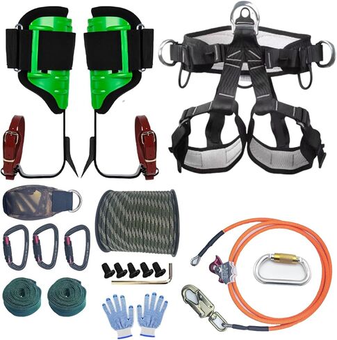 معدات تسلق الأشجار، مسامير تسلق الأشجار، معدات التشجير للمتسلقين، الصيد، قطف الفاكهة، قطع الأشجار وما إلى ذلك in Saudi Arabia