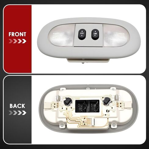 Overhead Console with Dome Map Light & Sunroof Switch Compatible with F Series 150 2004-2008 Mark LT 2006-2008 7L3Z-18519A70-BA 7L3Z-18519A70-BC Beige in Saudi Arabia
