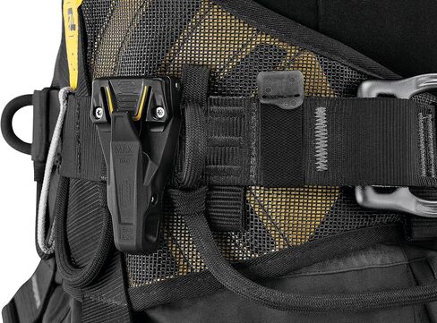 ملحق توصيل سريع من PETZL INTERFAST لحقيبة الأدوات وحقيبة الأدوات - أسود in Kuwait