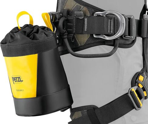 ملحق توصيل سريع من PETZL INTERFAST لحقيبة الأدوات وحقيبة الأدوات - أسود in Kuwait