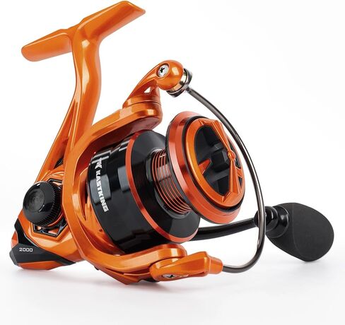 KastKing Lethal Blaze Spinning Fishing Reel, 17.6LBs Max Drag, 5.2:1 Gear Ratio, Ultra-Smooth Freshwater & Inshore Spinning Reel, CNC Aluminum Spool, Ideal for Bass & Trout Fishing in Saudi Arabia