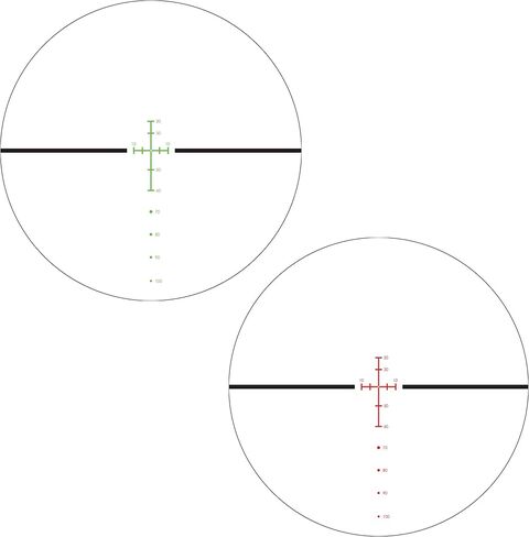 Vortex Optics Crossfire II 2-7x32 مجموعة نطاق القوس والنشاب للمستوى البؤري الثاني - XBR-2 شبكاني، أسود in Kuwait