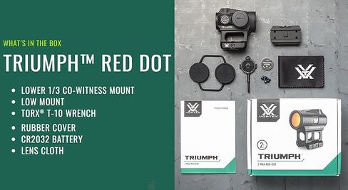 Vortex Triumph Red Dot Sight - 2 MOA in Kuwait