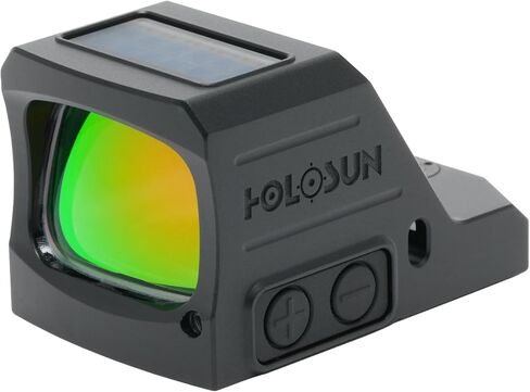 HOLOSUN 407C/507C-X3 Series, 2 MOA Dot, 32 MOA Circle Dot Options, 7075 Aluminum, Open, Solar, Shake Awake, RMR Footprint in Saudi Arabia