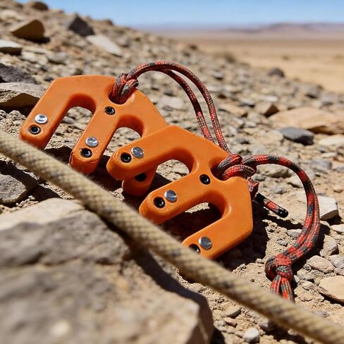نظام كتلة ومعالجة رافعة الألعاب والعتاد، رافعة بكرة نايلون، نظام كتلة ومعالجة سعة 1000 رطل للصيد، أداة رفع لعبة مدمجة من النايلون المحمولة للصيد في الريف الخلفي in Kuwait