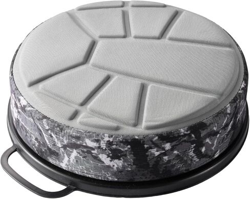 5 Gallon Bucket Seat with 3" Thick Seat Foam Cushion,360°Swivel Bucket Lid Seat,Silent Bucket Seats for Ice Fishing, Baseball, Gardening and Camping, Padded with Memory Foam. in Kuwait