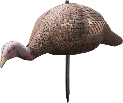 Thenshop Collapsible Turkey Decoy for Hunting - Durable Realistic Lifelike Lightweight Standing Hunting Decoy with Stake for Field Forest Wood Ground Outdoor in Saudi Arabia