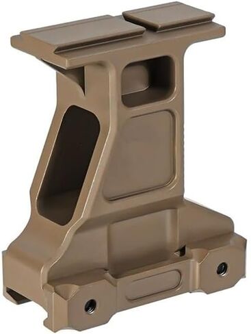 P1 Red Dot Optic Sight ارتفاع قاعدة تثبيت الناهض، متوافقة مع ACRO P1 P2 Footprint Red Dot Compact Reflex Scope، 2.91 بوصة ارتفاع خط الوسط البصري، يناسب سكة Picatinny مقاس 20 مم، أسمر ضارب للصفرة in Kuwait