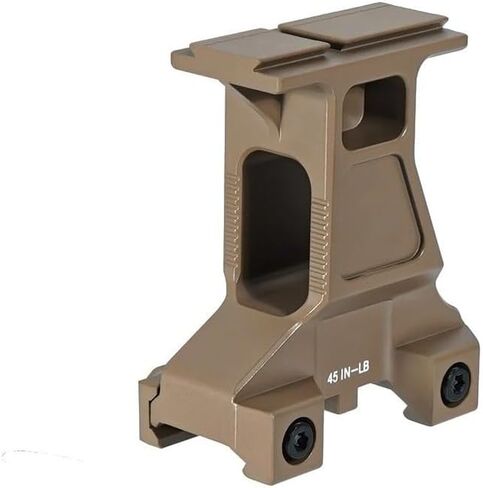 P1 Red Dot Optic Sight ارتفاع قاعدة تثبيت الناهض، متوافقة مع ACRO P1 P2 Footprint Red Dot Compact Reflex Scope، 2.91 بوصة ارتفاع خط الوسط البصري، يناسب سكة Picatinny مقاس 20 مم، أسمر ضارب للصفرة in Kuwait