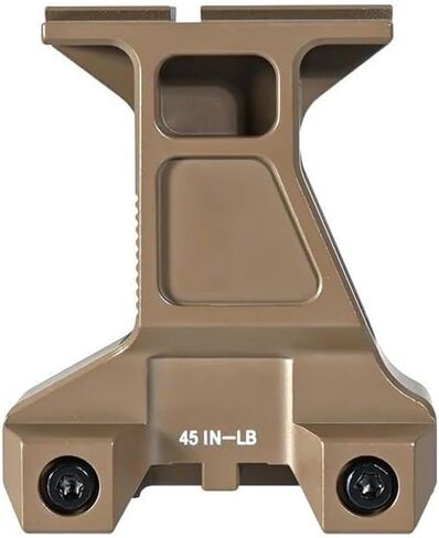 P1 Red Dot Optic Sight ارتفاع قاعدة تثبيت الناهض، متوافقة مع ACRO P1 P2 Footprint Red Dot Compact Reflex Scope، 2.91 بوصة ارتفاع خط الوسط البصري، يناسب سكة Picatinny مقاس 20 مم، أسمر ضارب للصفرة in Kuwait