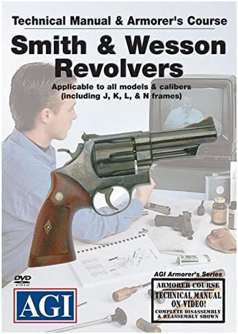 فيديو دورة Armorer على DVD لـ Smith & Wesson Revolvers - تعليمات فنية للتفكيك والتنظيف وإعادة التجميع والمزيد in Kuwait