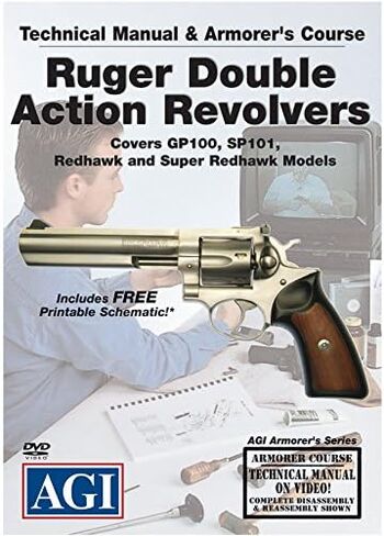 فيديو دورة Armorer على قرص DVD لمسدسات Ruger® Double Action - تعليمات فنية للتفكيك والتنظيف وإعادة التجميع والمزيد in Kuwait
