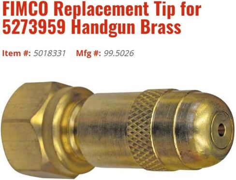 Fimco 5273959 مسدس بقبضة مسدس مع طرف X-26، عصا ألومنيوم 18 بوصة، طرف نمط قابل للتعديل، معدل تدفق يصل إلى 5.G.P.M.، 300 P.S.I. in Kuwait