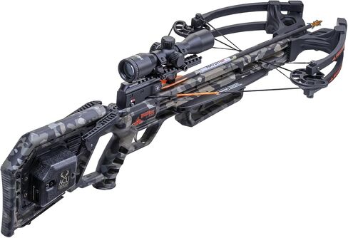 Wicked Ridge بواسطة TenPoint Commander 400، Peak XT - 400 إطارًا في الثانية - يتضمن نطاق مضاء Pro-View 400، وجهاز تصويب كرنك ACUdraw وثلاثة أسهم كربون متطابقة 400 in Kuwait