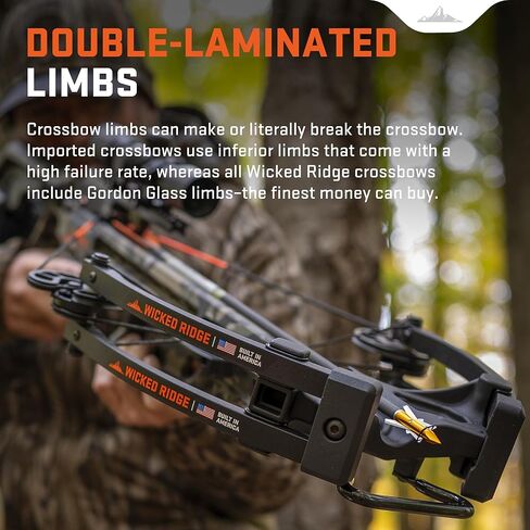Wicked Ridge بواسطة TenPoint Commander 400، Peak XT - 400 إطارًا في الثانية - يتضمن نطاق مضاء Pro-View 400، وجهاز تصويب كرنك ACUdraw وثلاثة أسهم كربون متطابقة 400 in Kuwait