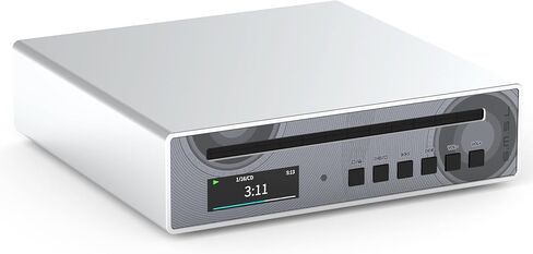 مشغل الأقراص المضغوطة SMSL PL100PRO 2X CS43131 DAC Chip مضخم سماعة الرأس للمنزل MQA فك تشفير المضخم المسبق CD النقل RCA/XLR/3.5 مم/4.4 مم سماعة الرأس/مخرج بصري/محوري مع جهاز تحكم عن بعد (أسود) in Kuwait