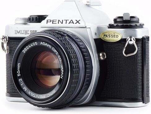 هيكل كاميرا Pentax ME Super 35mm SLR Film - تركيز يدوي مدمج K-Mount Reflex - كاميرا تناظرية كلاسيكية من الثمانينات (متجددة) in Kuwait