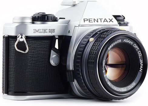 هيكل كاميرا Pentax ME Super 35mm SLR Film - تركيز يدوي مدمج K-Mount Reflex - كاميرا تناظرية كلاسيكية من الثمانينات (متجددة) in Kuwait
