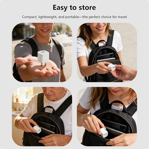 كتلة شحن USB 5 وات لساعة Apple 11/10/9/8/7/6/5/iWatch/iPhone 11/XS/XR/X/SE Series، 5V 1A منفذ واحد USB-A قابس صندوق شحن للسفر قابس محول مكعب للهاتف (Galaxy، Moto، LG)، Kindle، حزمة واحدة in Kuwait