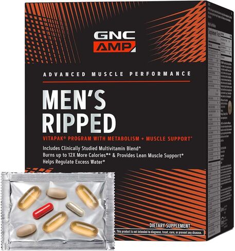 برنامج فيتاباك ممزق للرجال من GNC AMP مع عمليات الأيض + دعم العضلات in Saudi Arabia