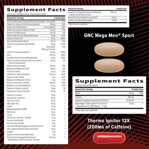برنامج فيتاباك ممزق للرجال من GNC AMP مع عمليات الأيض + دعم العضلات in Saudi Arabia