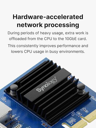 محول Synology E10G30-T1 بمنفذ واحد بسرعة 10 جيجابت in Kuwait
