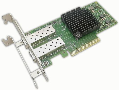 محول شبكة 10 جيجابت MCX4121A-XCAT مع مجموعة شرائح Mellanox CX4 Lx EN وبطاقة إيثرنت 10 جيجابت NIC مزدوجة SFP28 منفذ PCIe3.0 x8، يدعم Windows/Linux/VMare in Kuwait