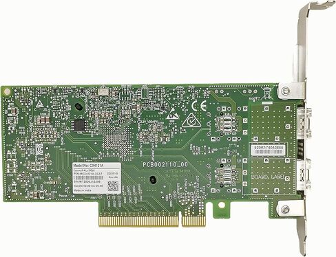 محول شبكة 10 جيجابت MCX4121A-XCAT مع مجموعة شرائح Mellanox CX4 Lx EN وبطاقة إيثرنت 10 جيجابت NIC مزدوجة SFP28 منفذ PCIe3.0 x8، يدعم Windows/Linux/VMare in Kuwait