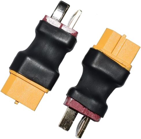 8 قطع محول بطارية T-Plug ذكر إلى XT60 أنثى RC لـ ESC، الشاحن وتحويل LiPo - مقاس صغير in Kuwait