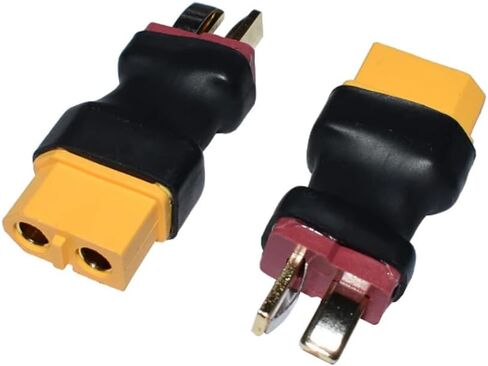 8 قطع محول بطارية T-Plug ذكر إلى XT60 أنثى RC لـ ESC، الشاحن وتحويل LiPo - مقاس صغير in Kuwait