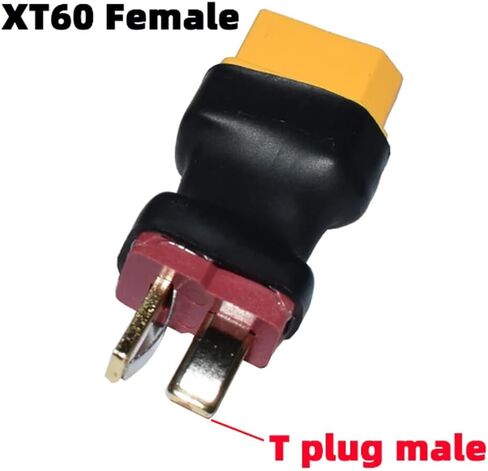 8 قطع محول بطارية T-Plug ذكر إلى XT60 أنثى RC لـ ESC، الشاحن وتحويل LiPo - مقاس صغير in Kuwait