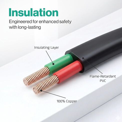 AC 90 Degree Right Angle 2 Prong TV Power Cord Replacement 5ft L Shaped Angled IEC C7 TV Cable for Samsung, LG, TCL, Hisense, Sony, Vizio, Insignia, Sharp, Toshiba in Kuwait