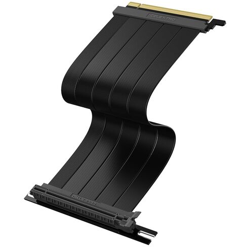 Ultra PCIe 5.0 Riser Cable x16 – 10cm Right Angle GPU Graphics Card Extension, 128GB/s Bi-Directional Speed, Flat Flexible, Compatible with RTX 50/40, RX 7000, M.2 Gen5 SSD, WRX90/WRX80 in Kuwait