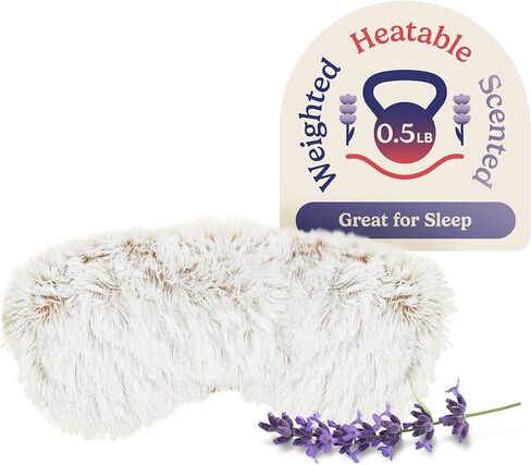 Intelex Warmies Curly Eye Mask, Sage Green in Kuwait