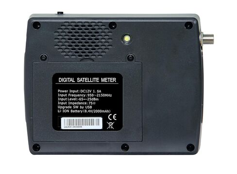 جهاز قياس الأقمار الصناعية LCD رقمي 4.3 بوصة جهاز قياس الأقمار الصناعية WS-6951 DVB-S/S2 متوافق مع جهاز استقبال عداد الإشارة الأرضية 950 ~ 2150 ميجا هرتز -65 ~ -25dBm 22 كيلو هرتز QPSK، 8PSK ترميز صوت الفيديو USB in Kuwait