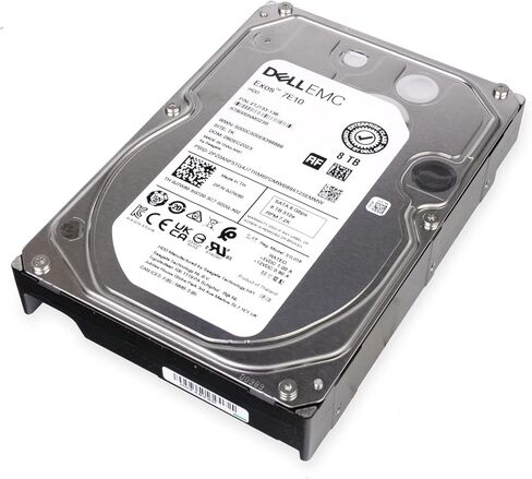 محرك الأقراص الصلبة Dell/Seagate Exos 7E10 ST8000NM023B سعة 8 تيرابايت 7200 دورة في الدقيقة SATA 6 جيجابايت/ثانية 512e 3.5 بوصة in Kuwait