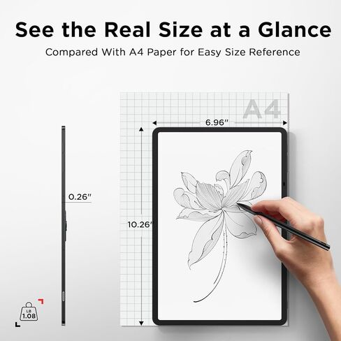 TCL NXTPAPER 11 Plus Android Tablet, 11.5" 120Hz 2.2K Drawing Pad & Digital Notebook, 4096-Level Stylus & Flip Case Included, NXTPAPER 4.0 Display, AI Tools, 8+8GB RAM, 256GB Storage, 8000mAh Battery in Kuwait