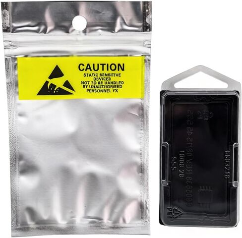 6 Sets RAM Protection Kit, Plastic Storage Case with Anti-Static Bags for DDR2 DDR3 Laptop Memory in Kuwait