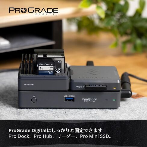 حافظة بطاقة الذاكرة الرقمية ProGrade - علبة بطاقة Pro لبطاقات SD وCFexpress وCFast - تحمل ما يصل إلى 16 بطاقة ذاكرة in Kuwait