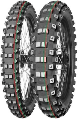 إطار Mitas MX Motocross بخطوط خضراء وحمراء in Kuwait
