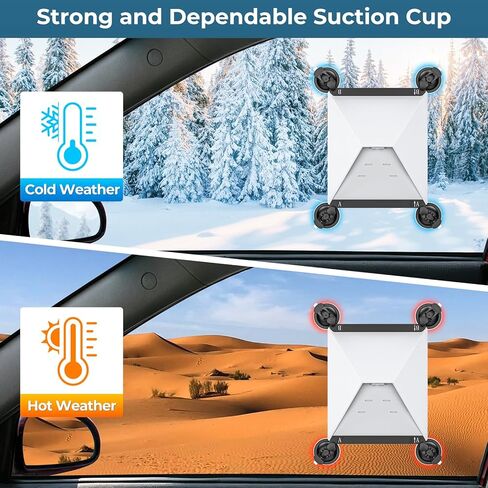 Starlink Mini Suction Cup Mount for Car Sunroof Window, Secure Satellite Mounting Kit with Strong Grip, Stable Signal for RVs Boats Road Trips, Tool-Free Installation, Portable Camping 2025 2026 in Saudi Arabia