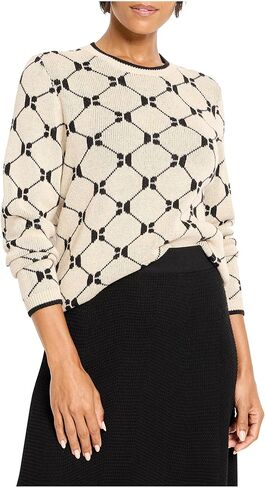 سترة NIC+Zoe النسائية Geo Argyle Doubleknit in Saudi Arabia
