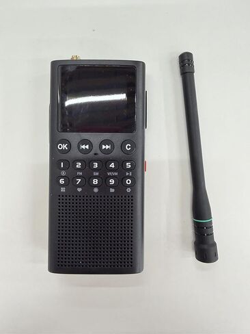 CHOYONG WT2 Network Walkie Talkie، راديو طويل المدى ثنائي الاتجاه مع استقبال FM/AM/SW، اتصال مجموعة WiFi/4G POC، بحث صوتي GPT، بطارية قابلة للشحن 2500 مللي أمبير في الساعة، أسود in Kuwait