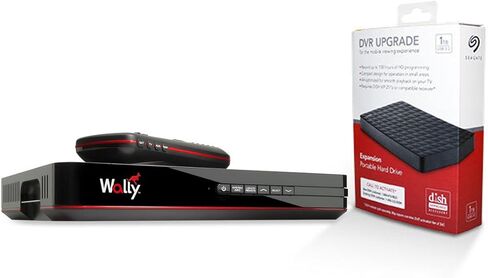 بيس إنترناشيونال طبق والي ريسيفر مع قرص صلب خارجي 1 تيرابايت DVR in Kuwait
