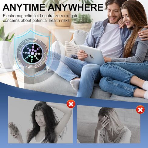 Raynixx 6 قطع ملصقات حماية محايدة للهاتف الخلوي، الكمبيوتر اللوحي، الكمبيوتر المحمول، الكمبيوتر، راوتر واي فاي، الشاشة، الطابعة، التلفزيون وجميع الأجهزة الإلكترونية - فضي لامع in Kuwait