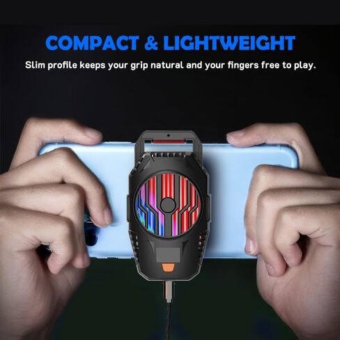 وسادة تبريد هاتف نحيفة محمولة، حصيرة تبريد هاتف منخفضة الضوضاء بمنفذ USB لهواتف iPhone وAndroid وSamsung، وسادة تبديد حرارة غير قابلة للانزلاق للألعاب والسفر ومكالمات الفيديو في مكتب السيارة in Kuwait