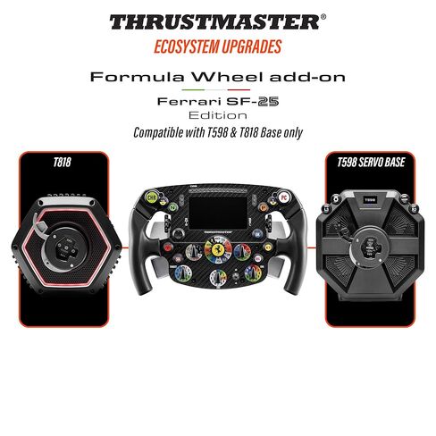 Thrustmaster Formula Wheel Ferrari SF25 Edition (متوافق مع الكمبيوتر الشخصي وPlaystation) in Kuwait