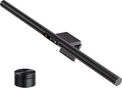 شريط ضوء شاشة LYMAX، مصباح كمبيوتر USB للعناية بالعين مع جهاز تحكم لاسلكي عن بعد، مستشعر حركة، مناسب لجميع الشاشات، درجة حرارة / سطوع اللون قابل للتعديل، لا وهج الشاشة لمصباح مكتب ألعاب المكتب المنزلي in Kuwait