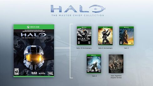 وحدة تحكم Xbox One سعة 1 تيرابايت - Halo: The Master Chief Collection Bundle (متجددة) in Kuwait